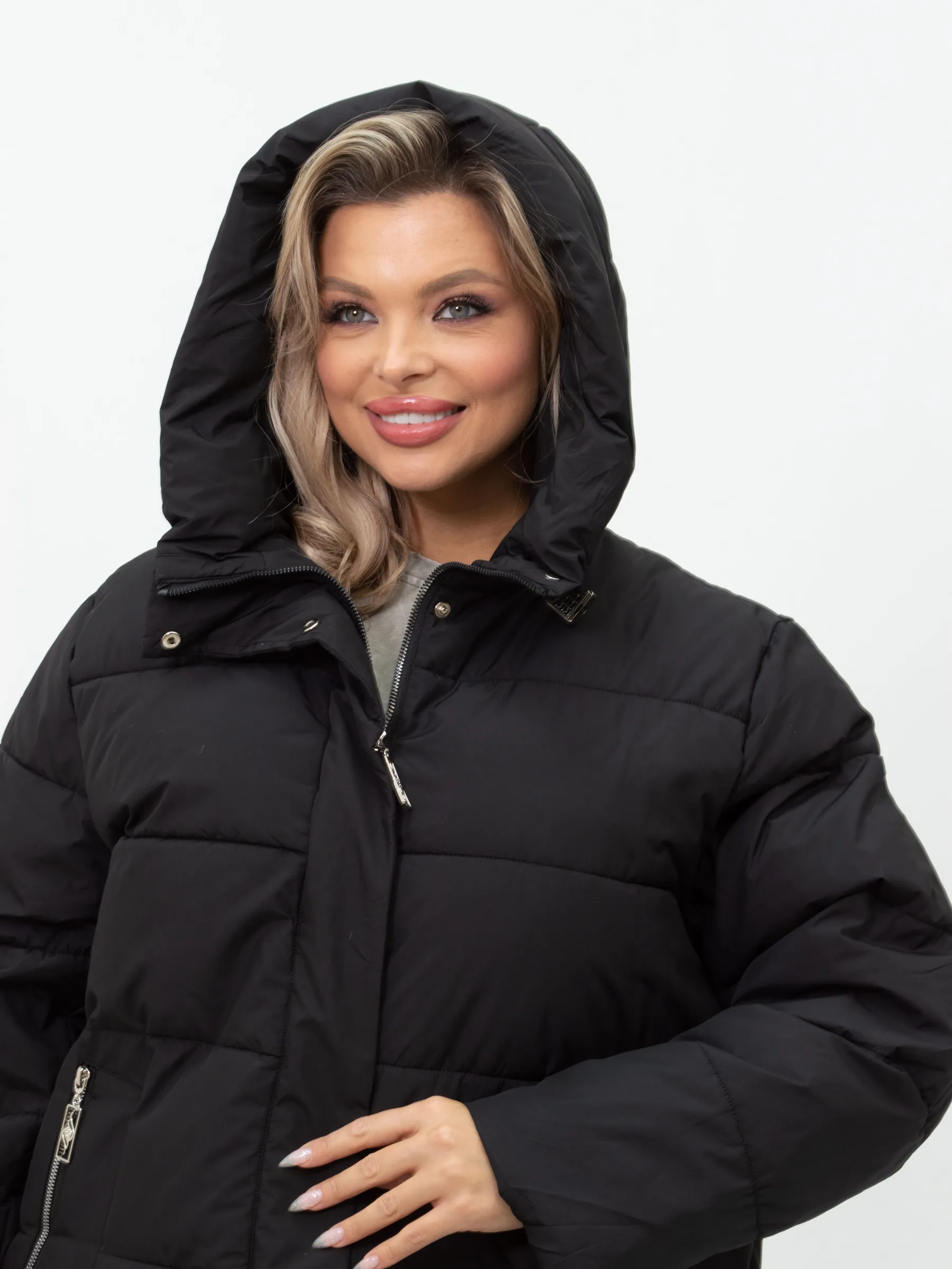 Куртка зимняя большого размера