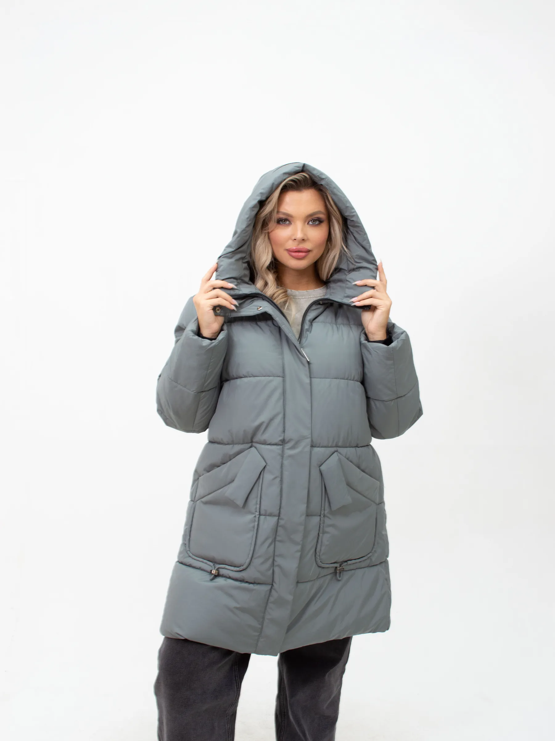 Куртка зимняя большого размера