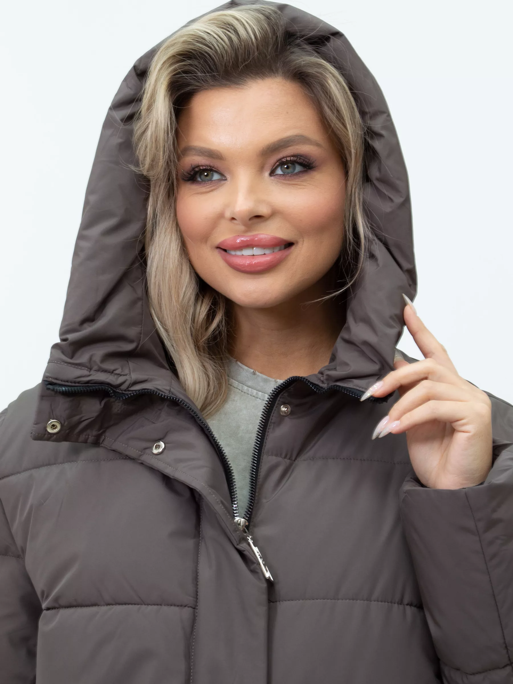 Куртка зимняя большого размера