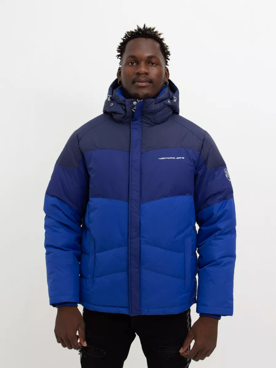 Куртка зимняя короткая с капюшоном пуховик