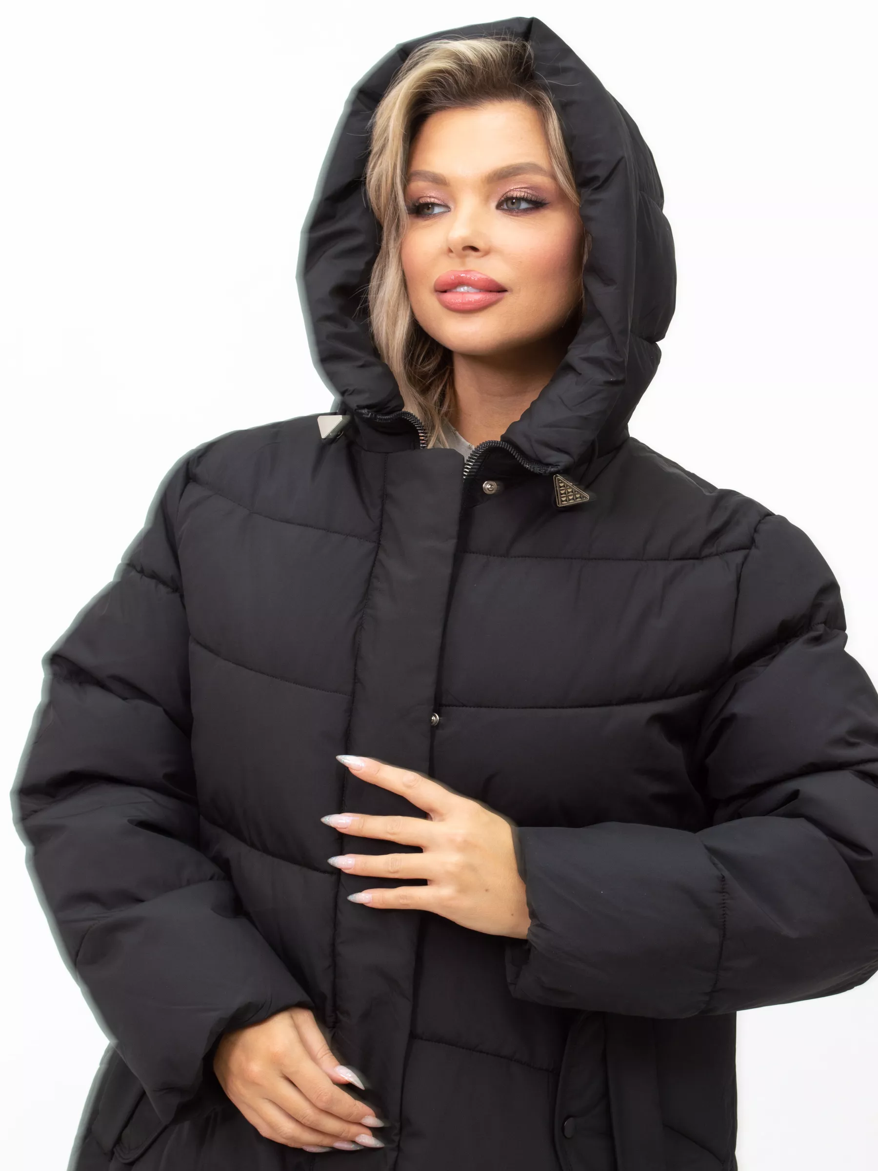 Куртка зимняя большого размера