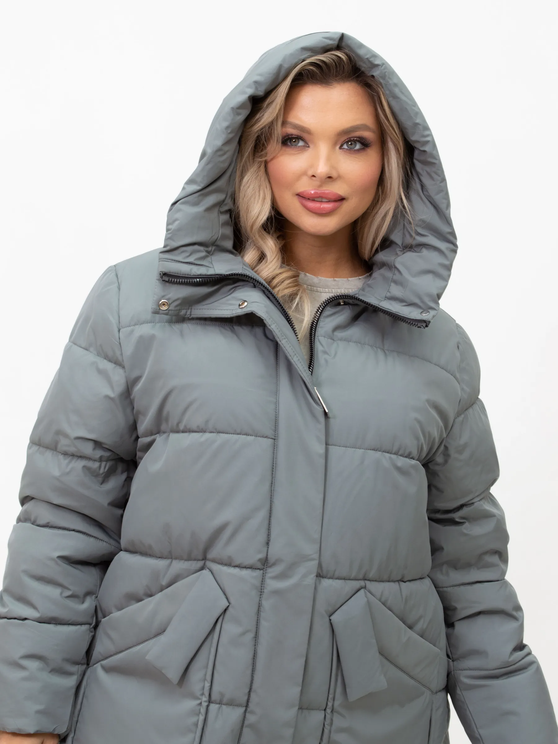 Куртка зимняя большого размера