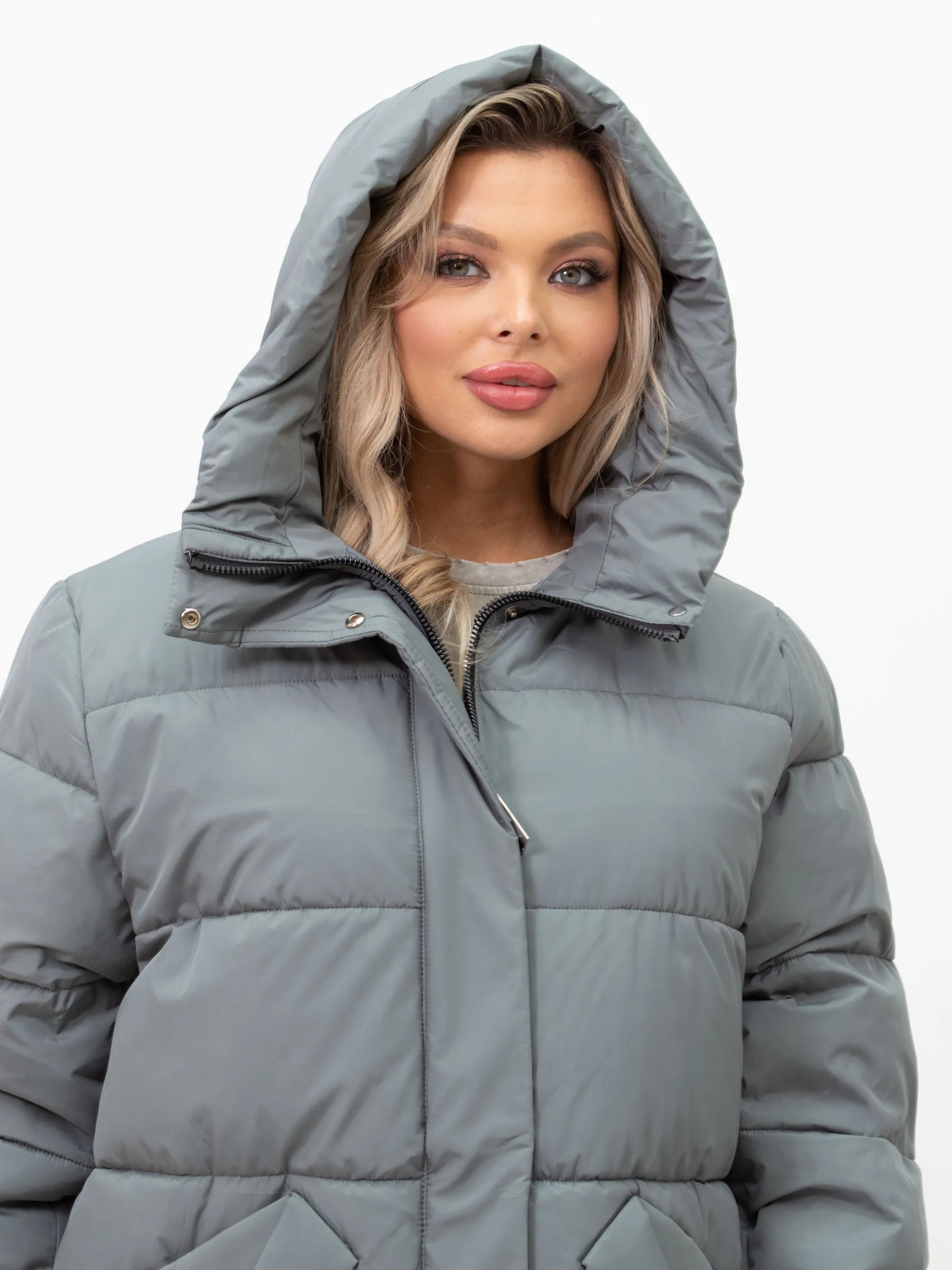 Куртка зимняя большого размера