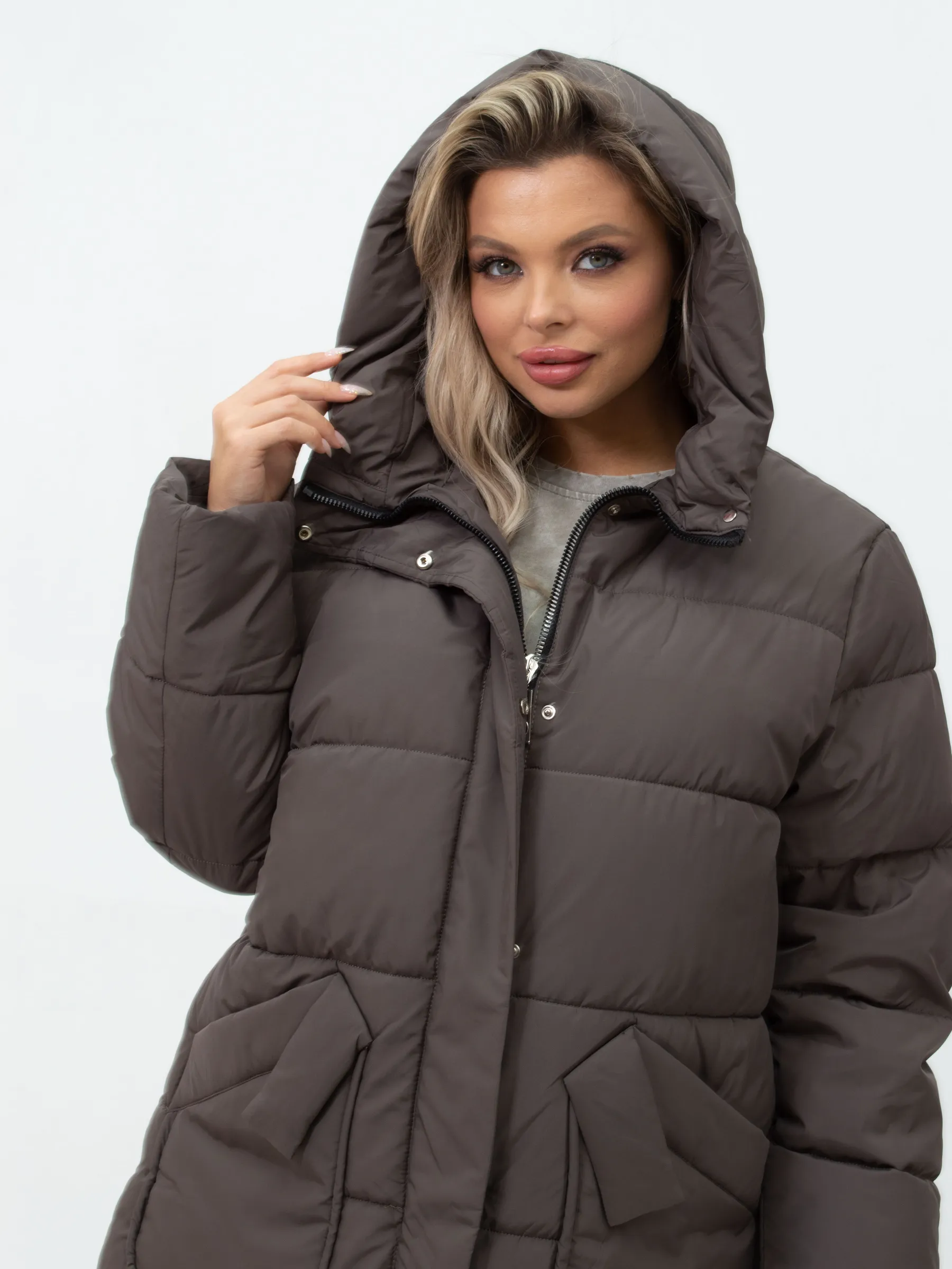 Куртка зимняя большого размера