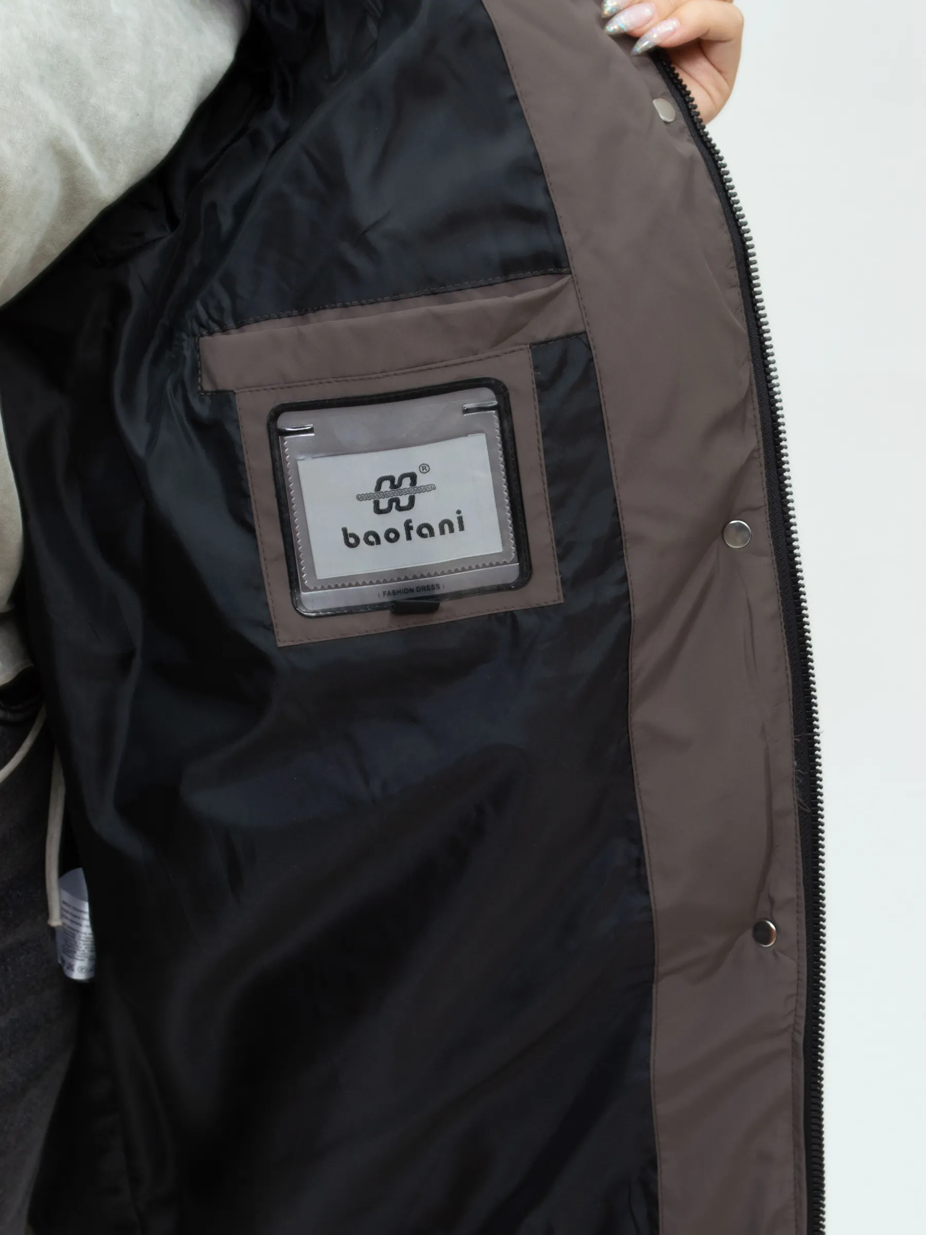 Куртка зимняя большого размера