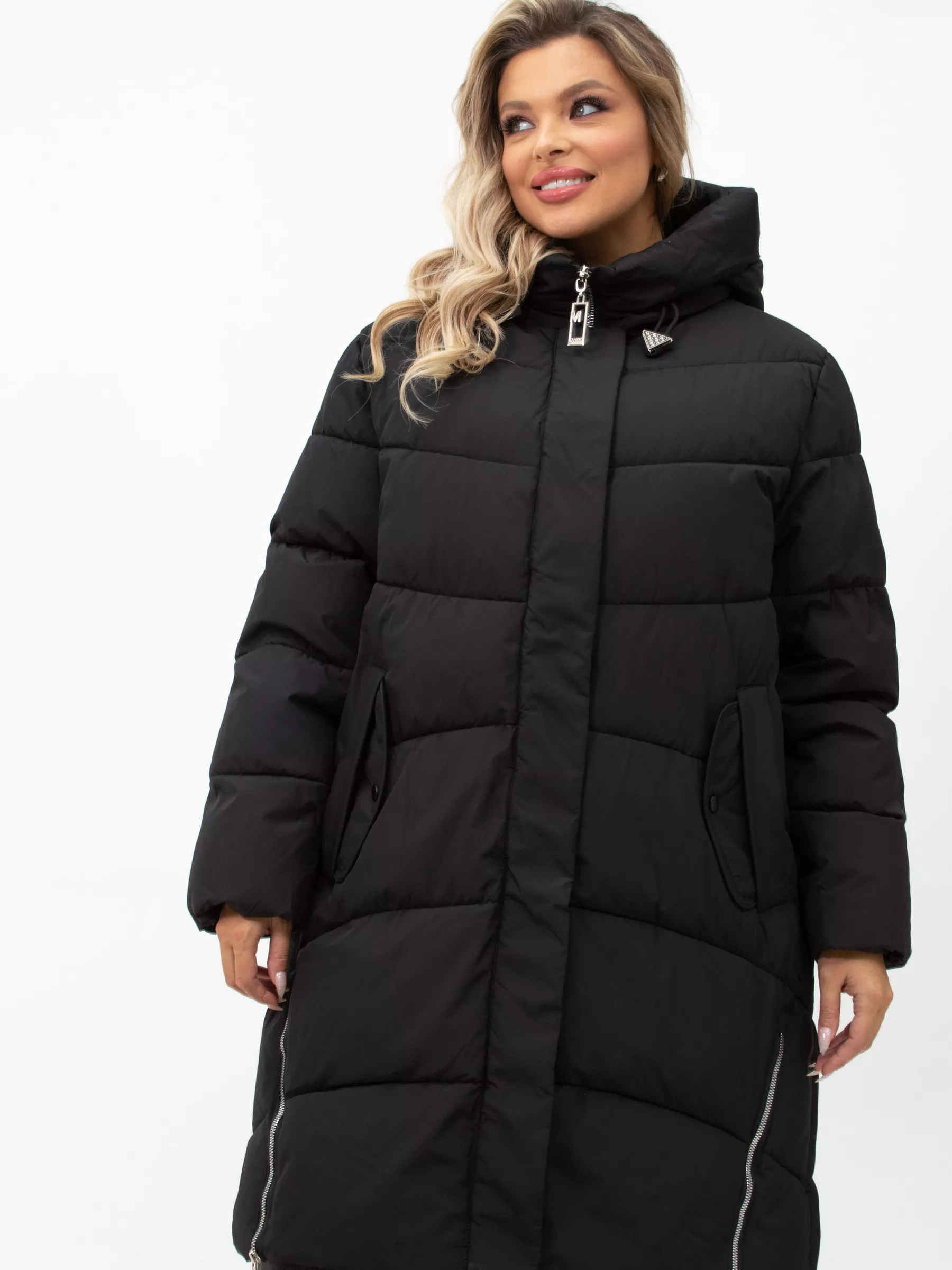 Куртка зимняя большого размера