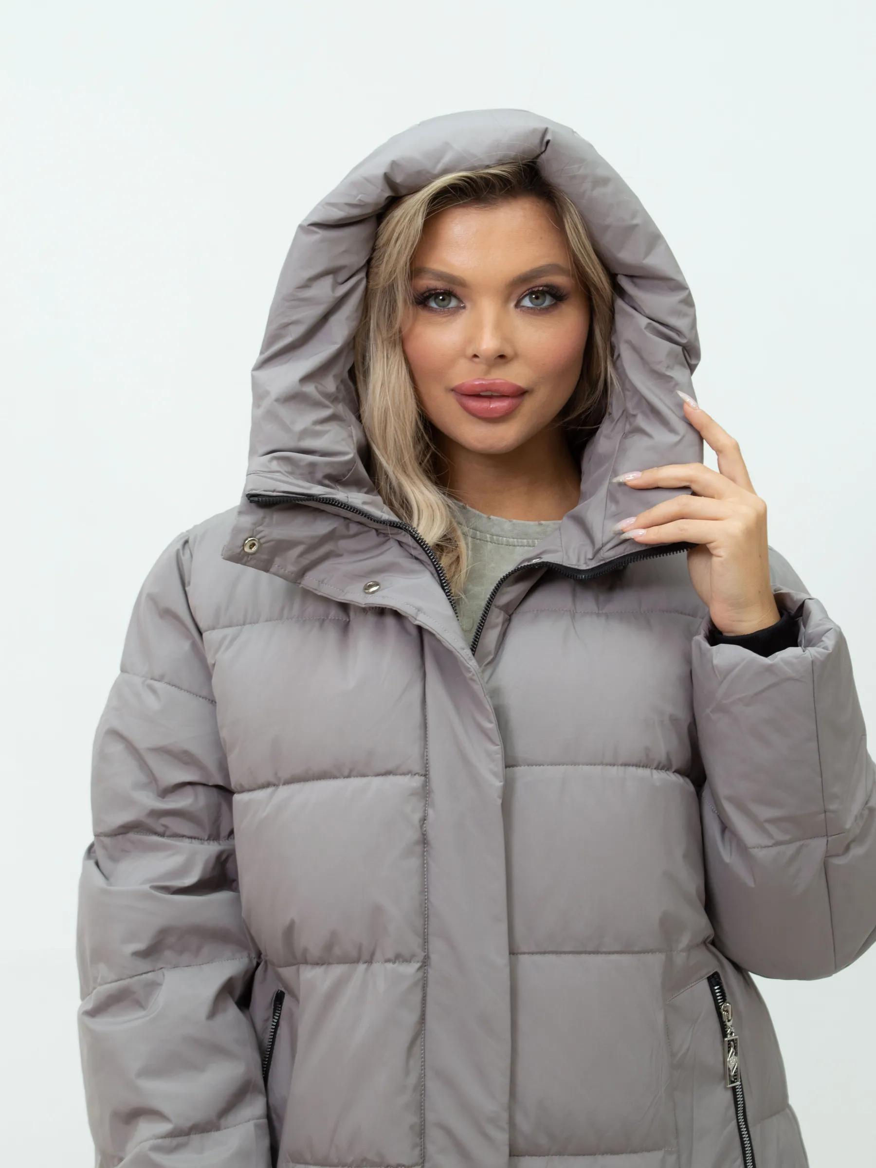 Куртка зимняя большого размера