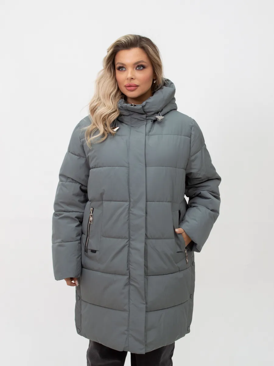 Куртка зимняя большого размера