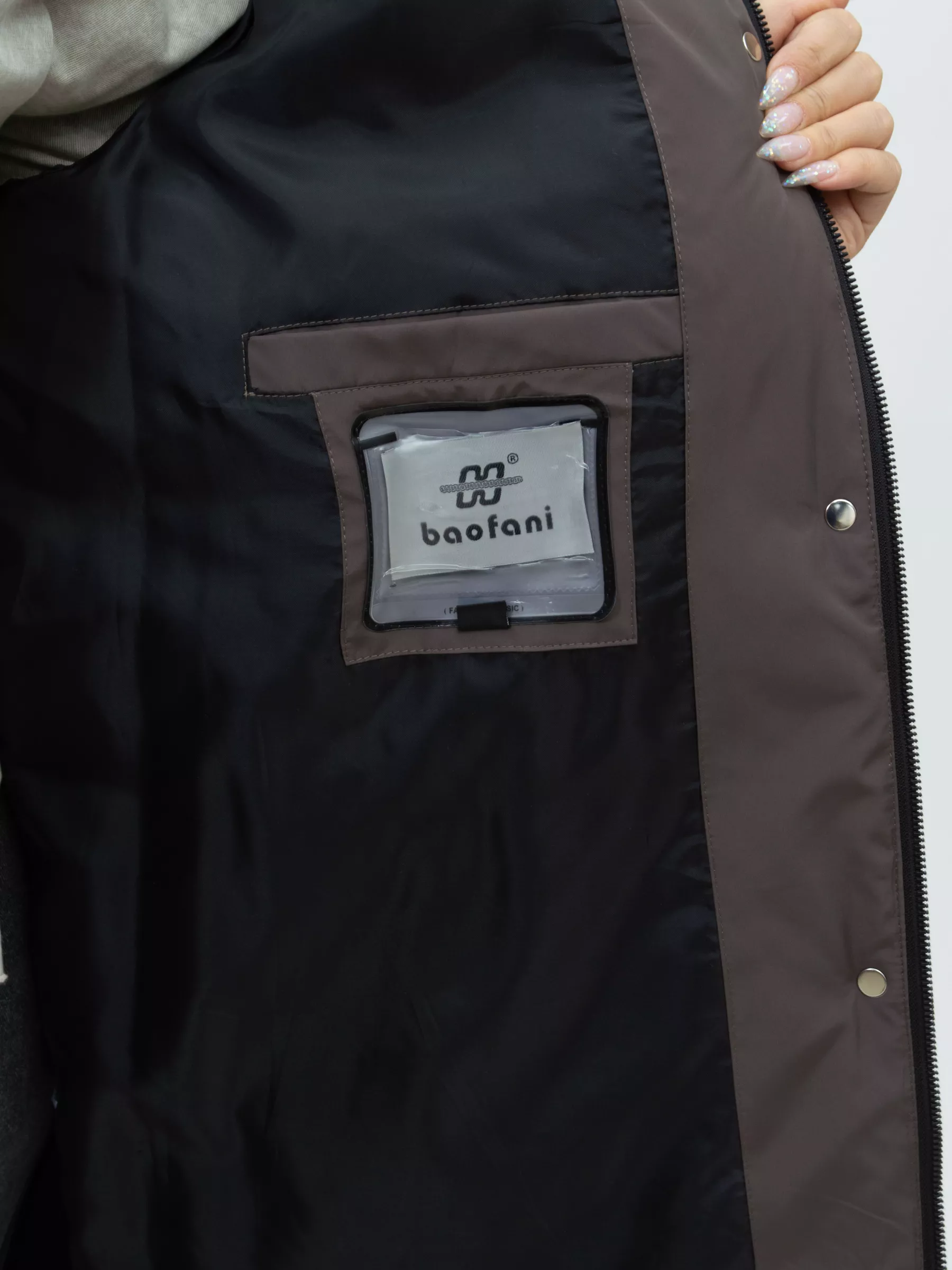 Куртка зимняя большого размера