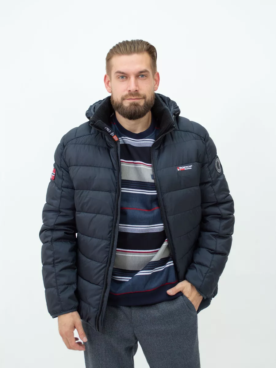 Куртка мужская зимняя стеганая большого размера