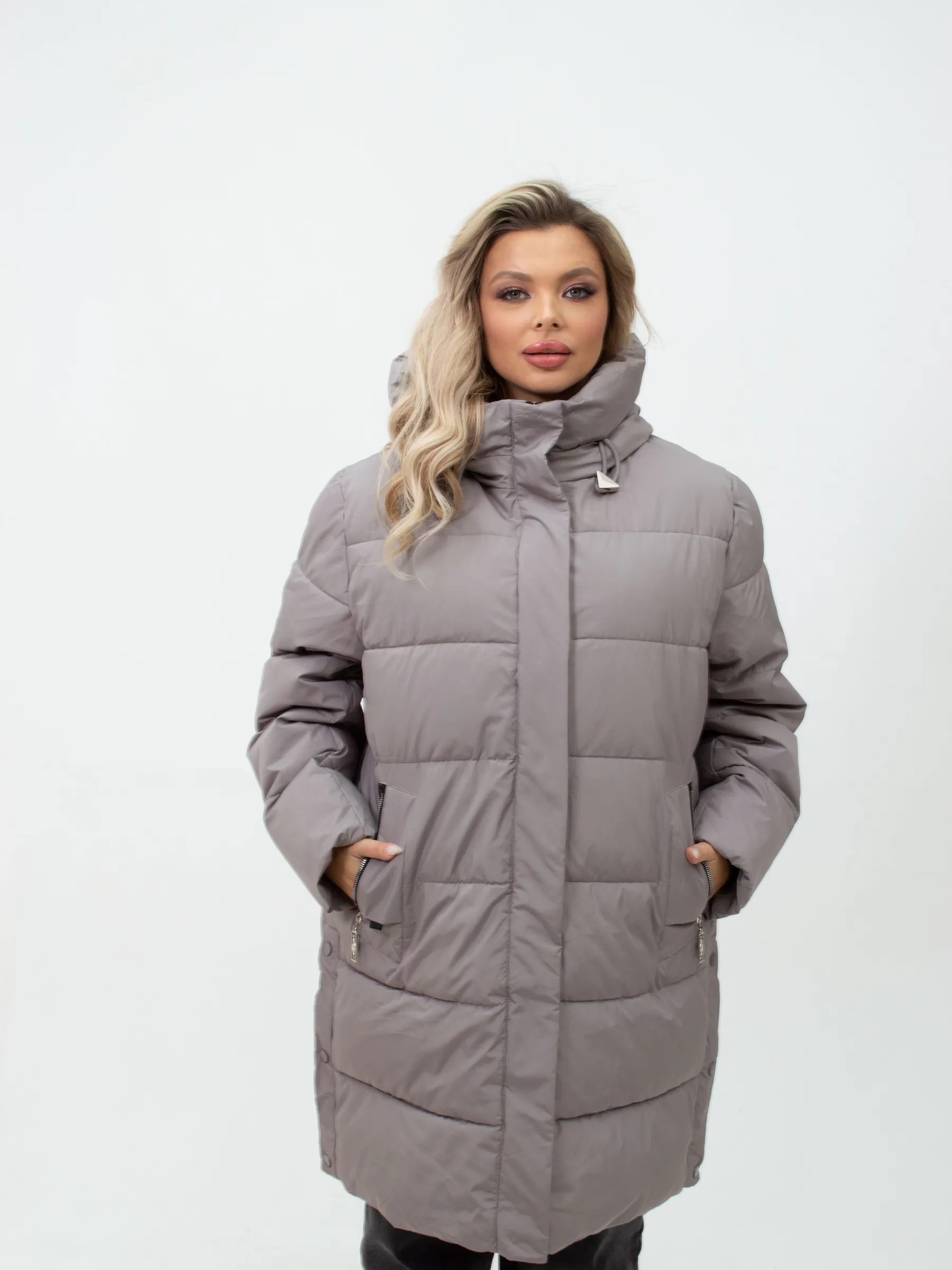 Куртка зимняя большого размера