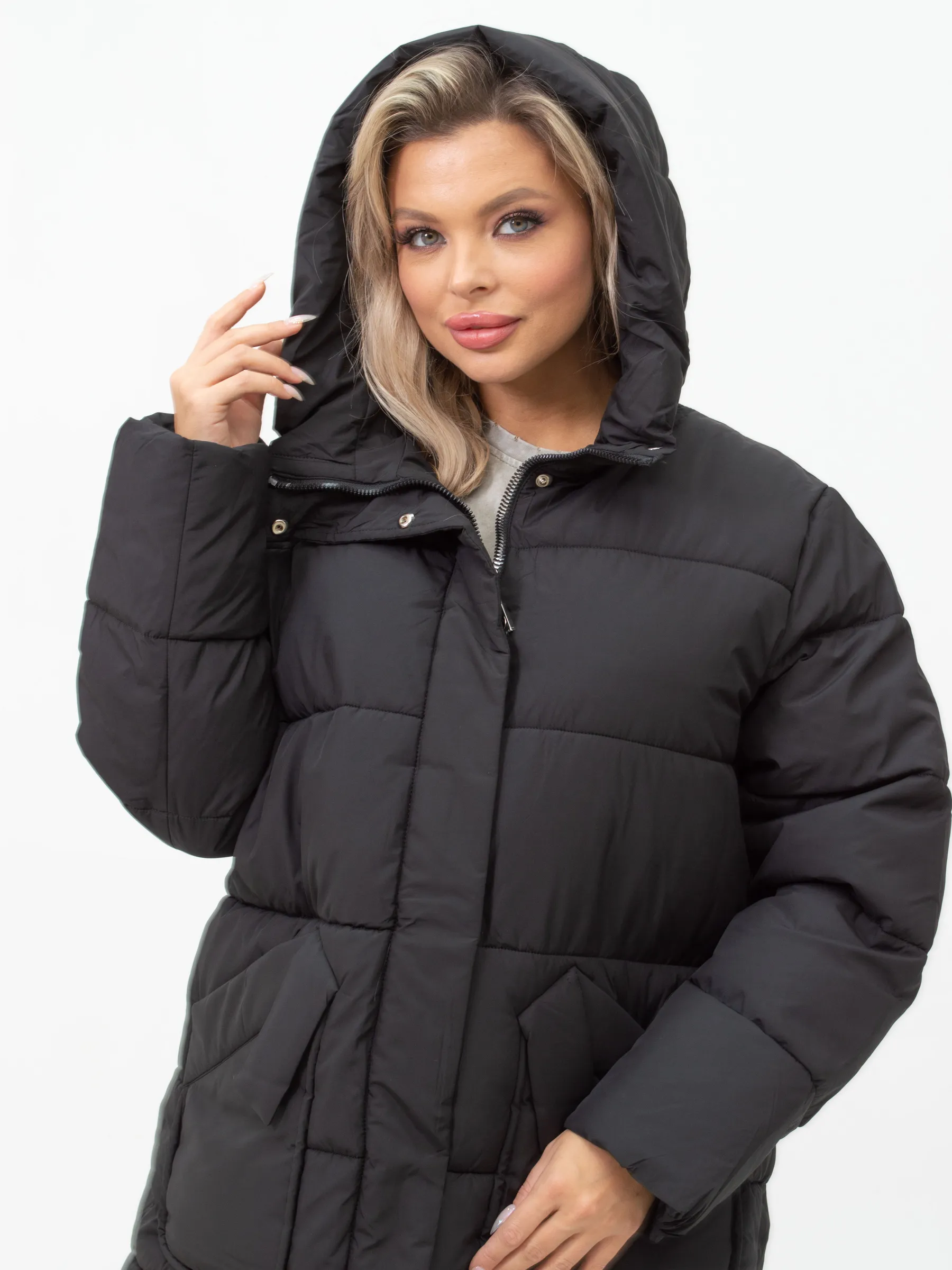 Куртка зимняя большого размера