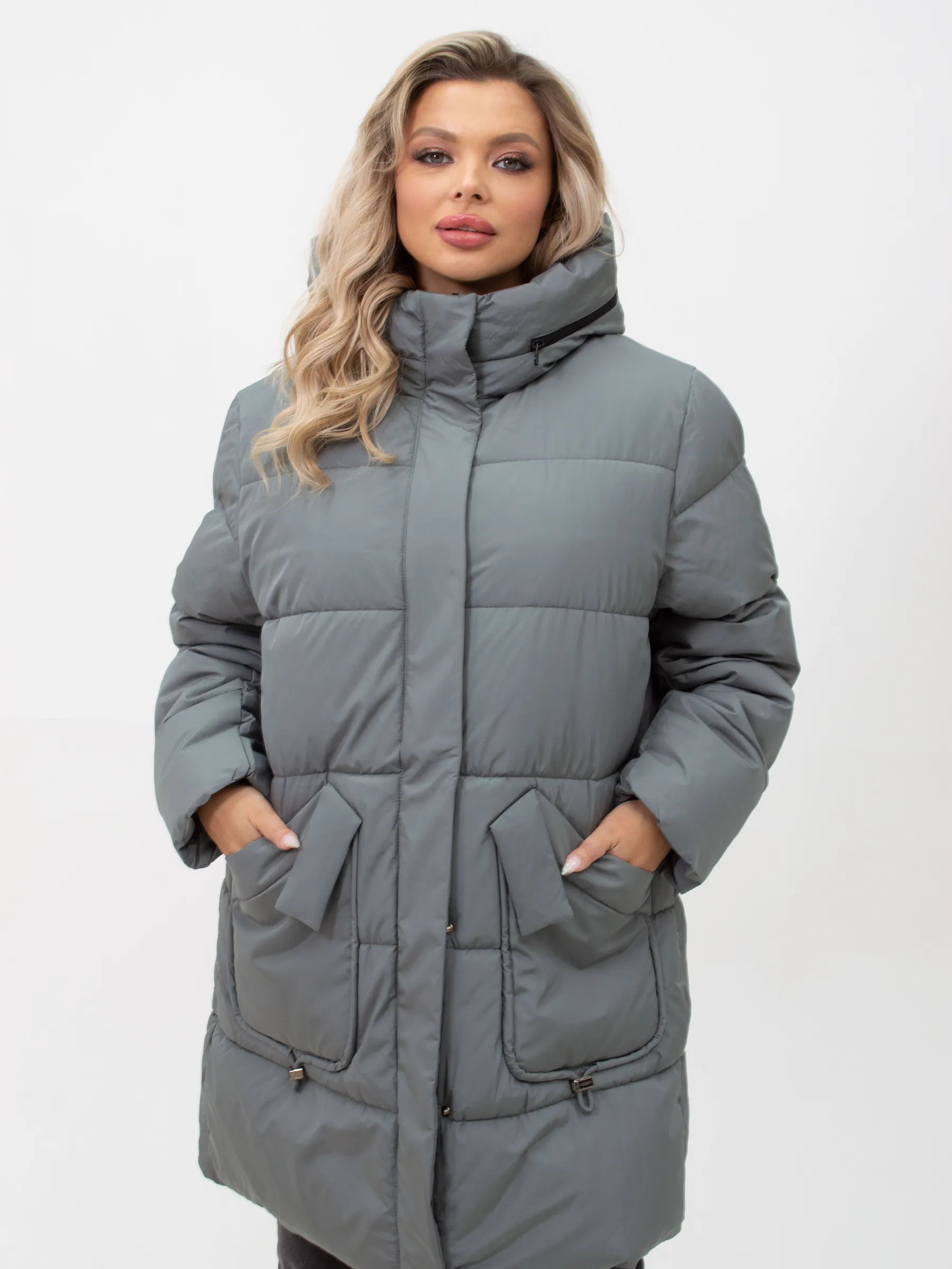 Куртка зимняя большого размера