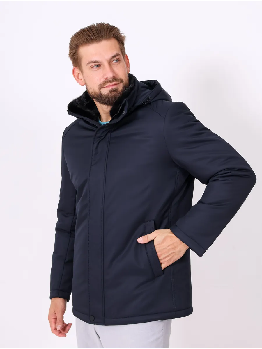 Куртка мужская зимняя с верблюжьей шерстью