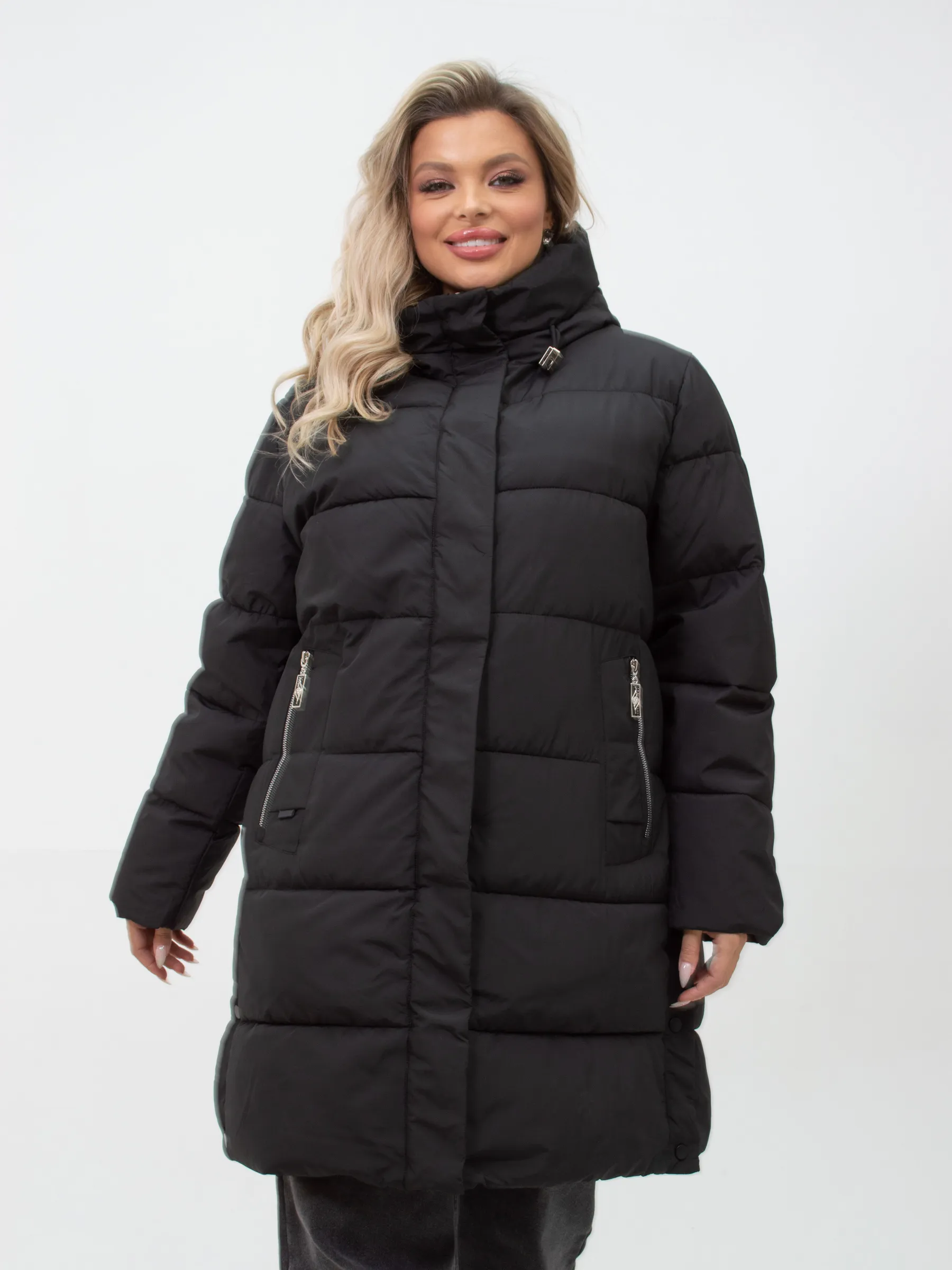 Куртка зимняя большого размера