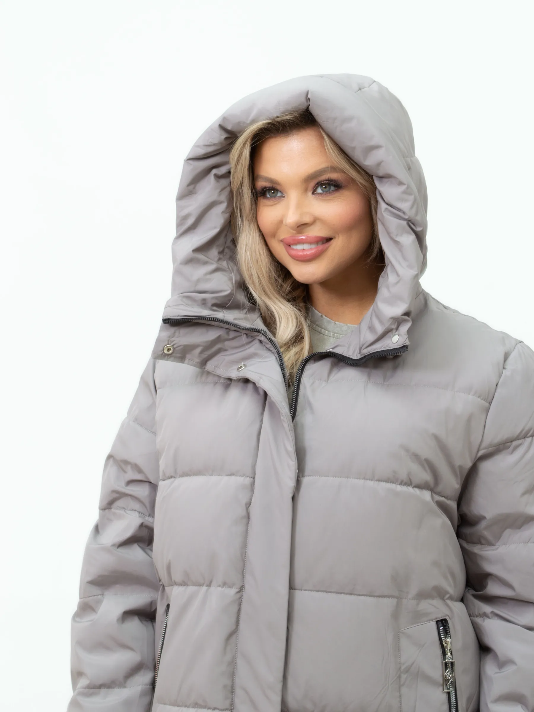 Куртка зимняя большого размера