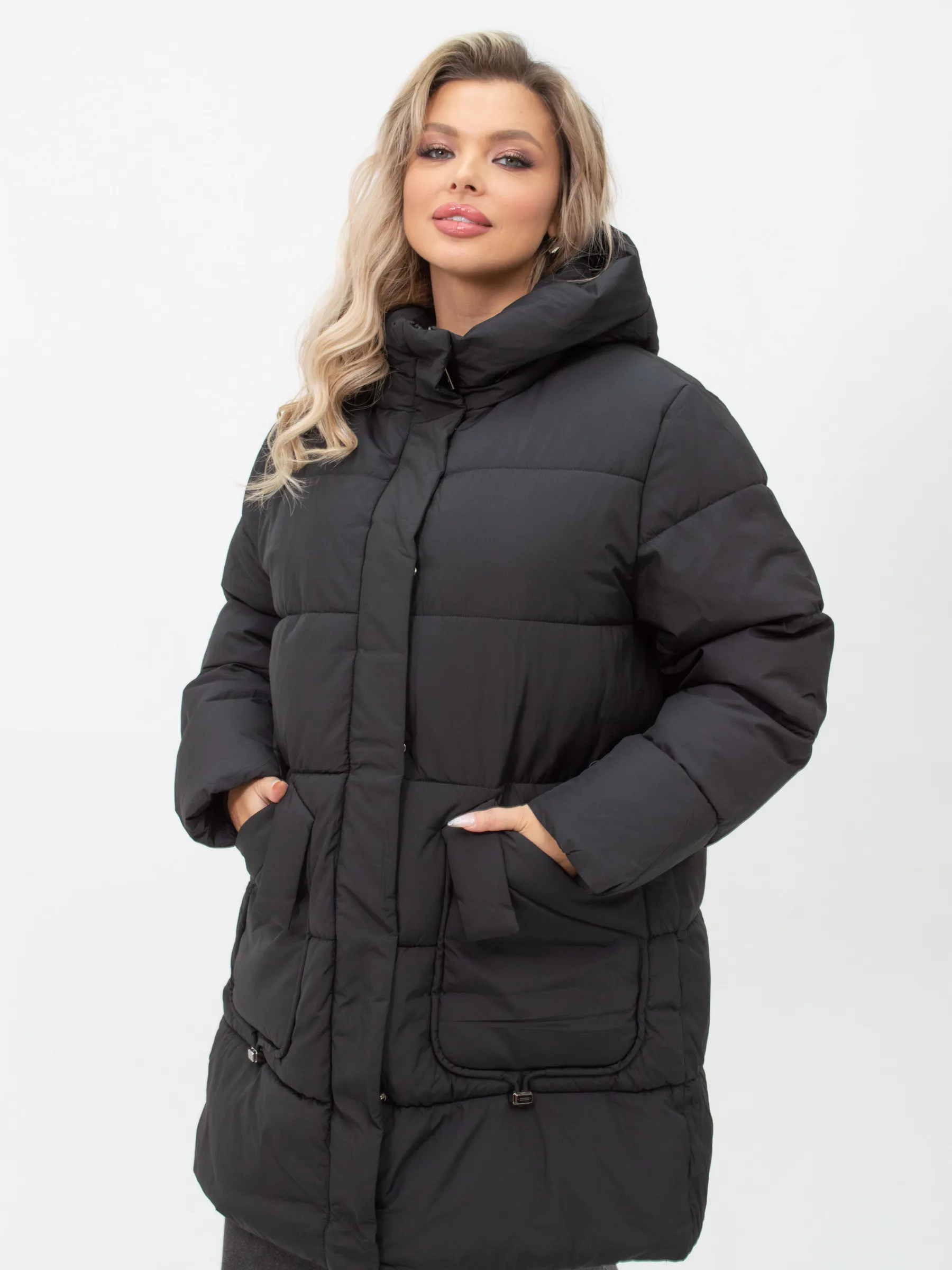 Куртка зимняя большого размера