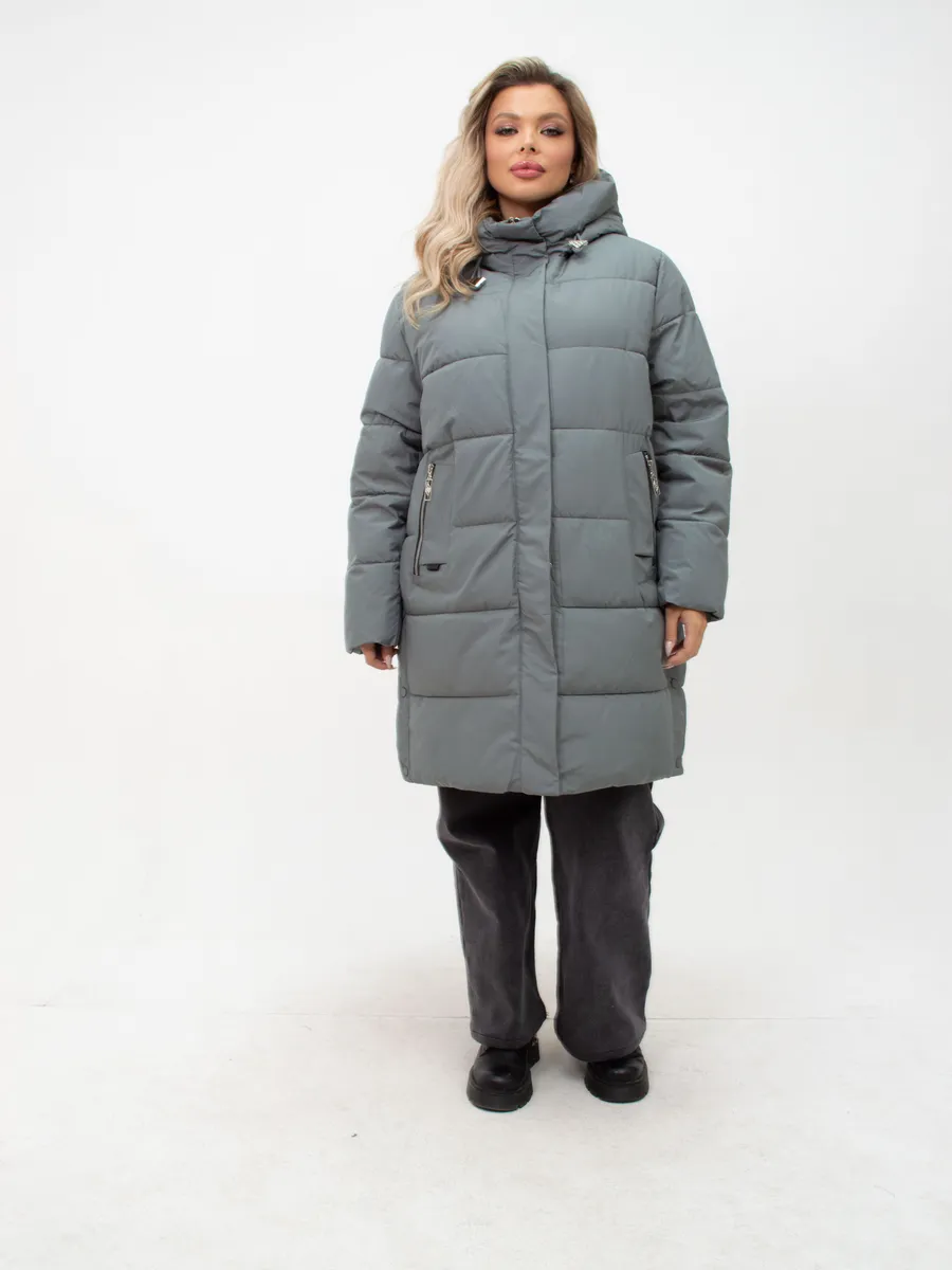 Куртка зимняя большого размера