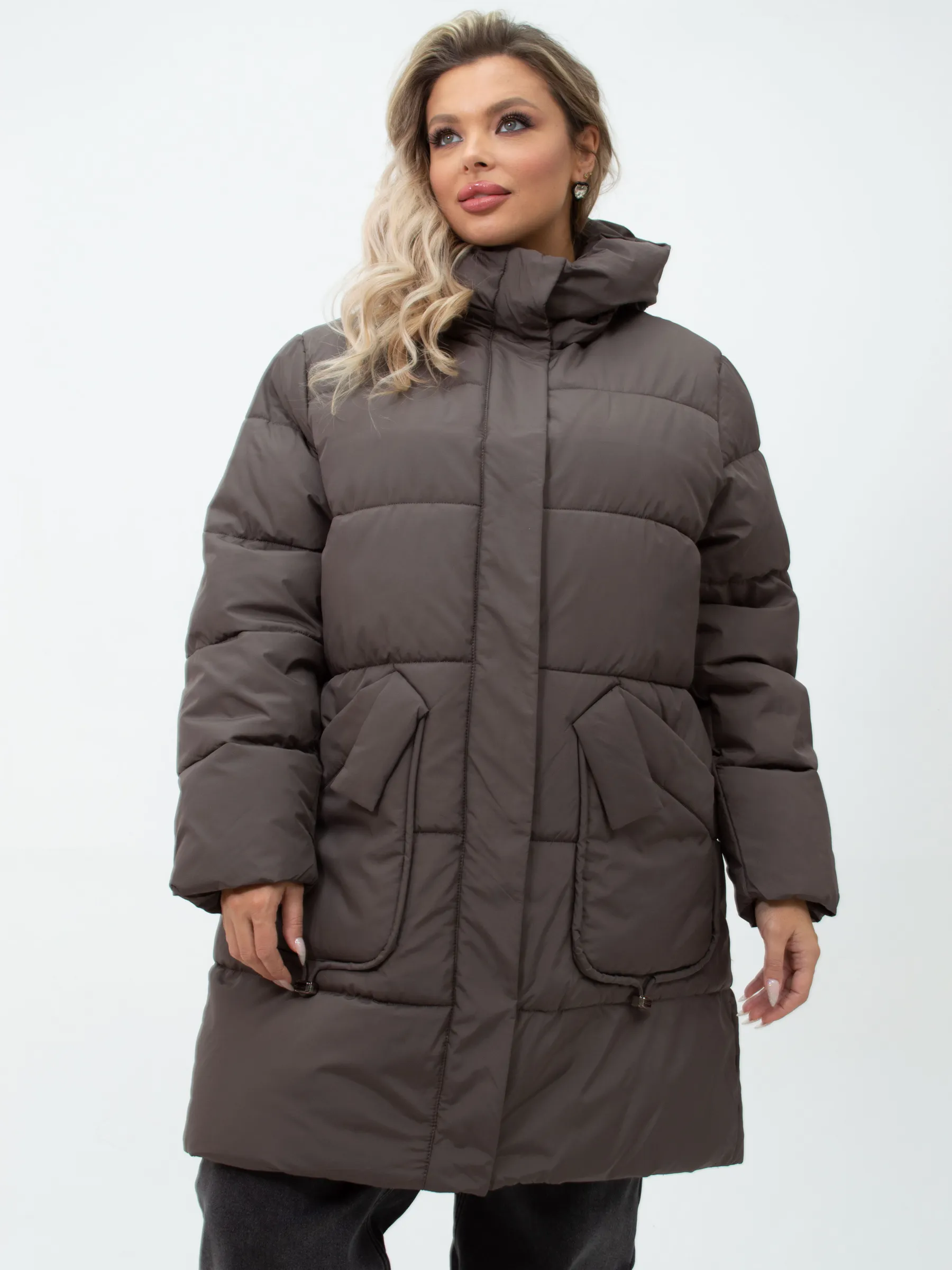 Куртка зимняя большого размера