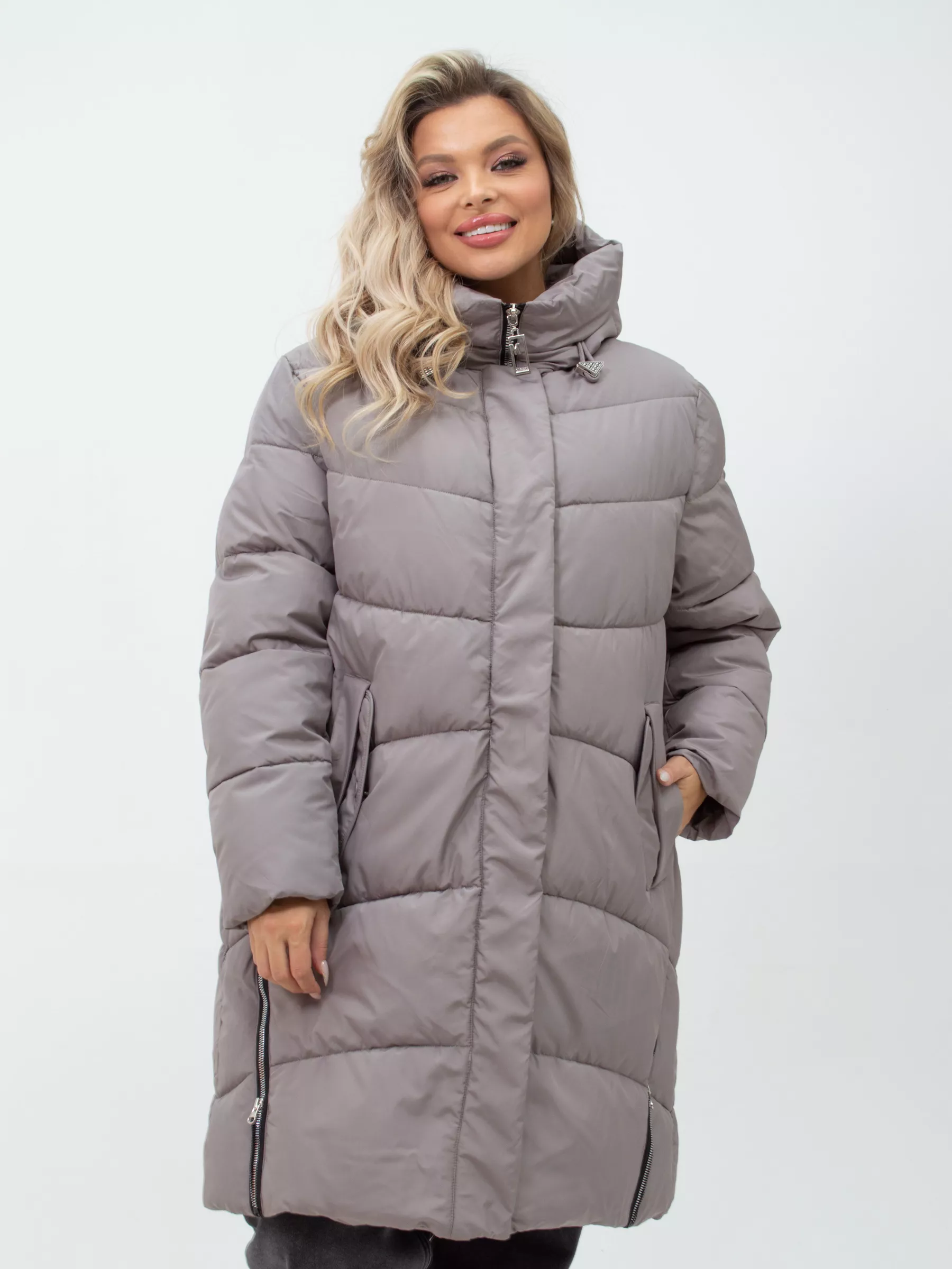 Куртка зимняя большого размера