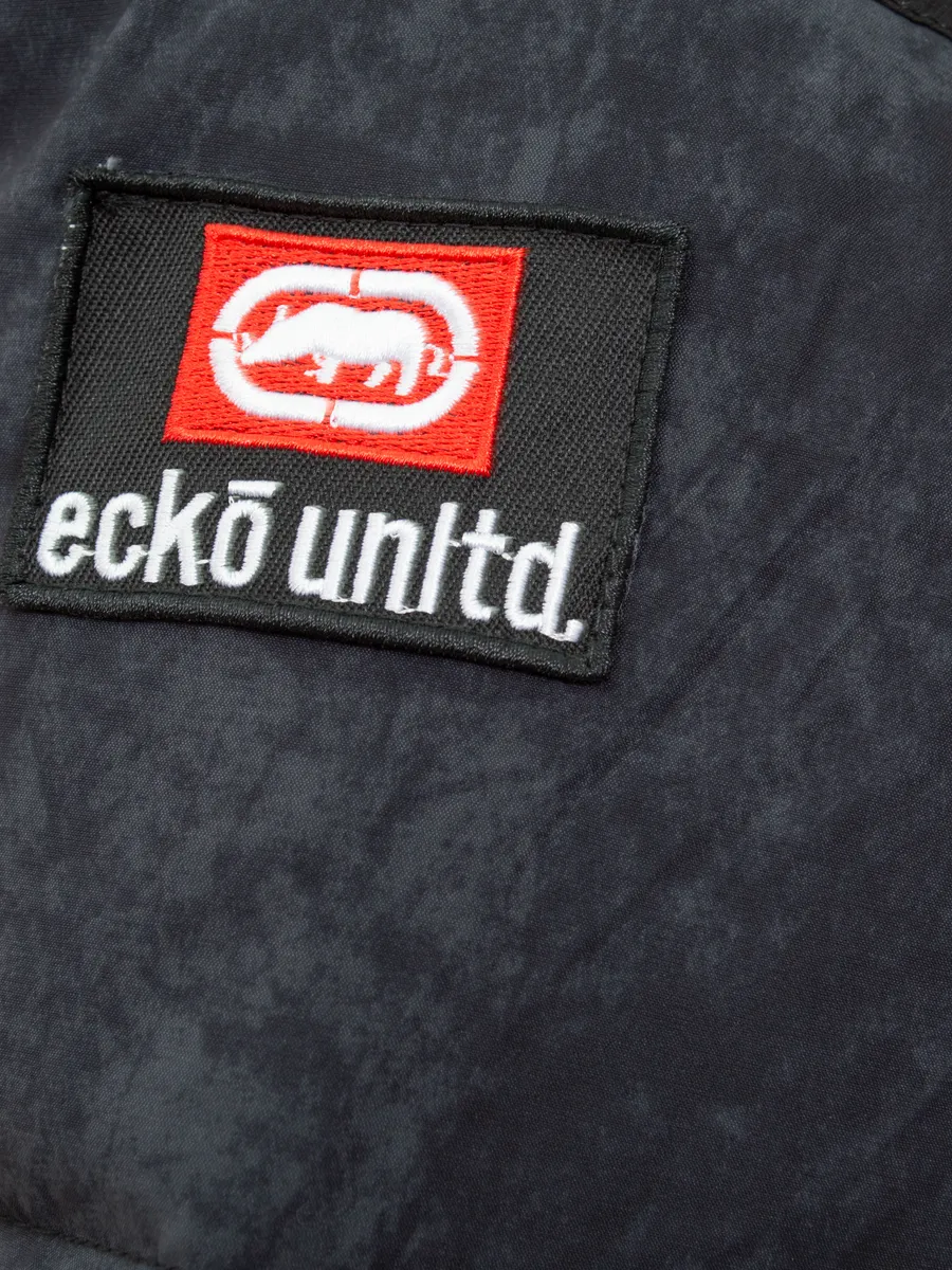 Куртка мужская зимняя короткая с капюшоном