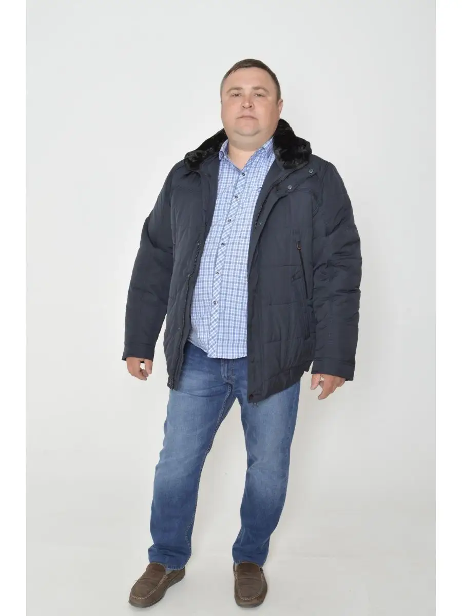 Куртка мужская зимняя большого размера