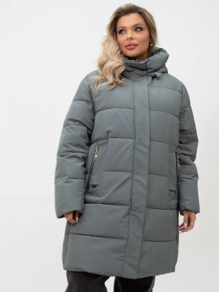 Куртка зимняя большого размера