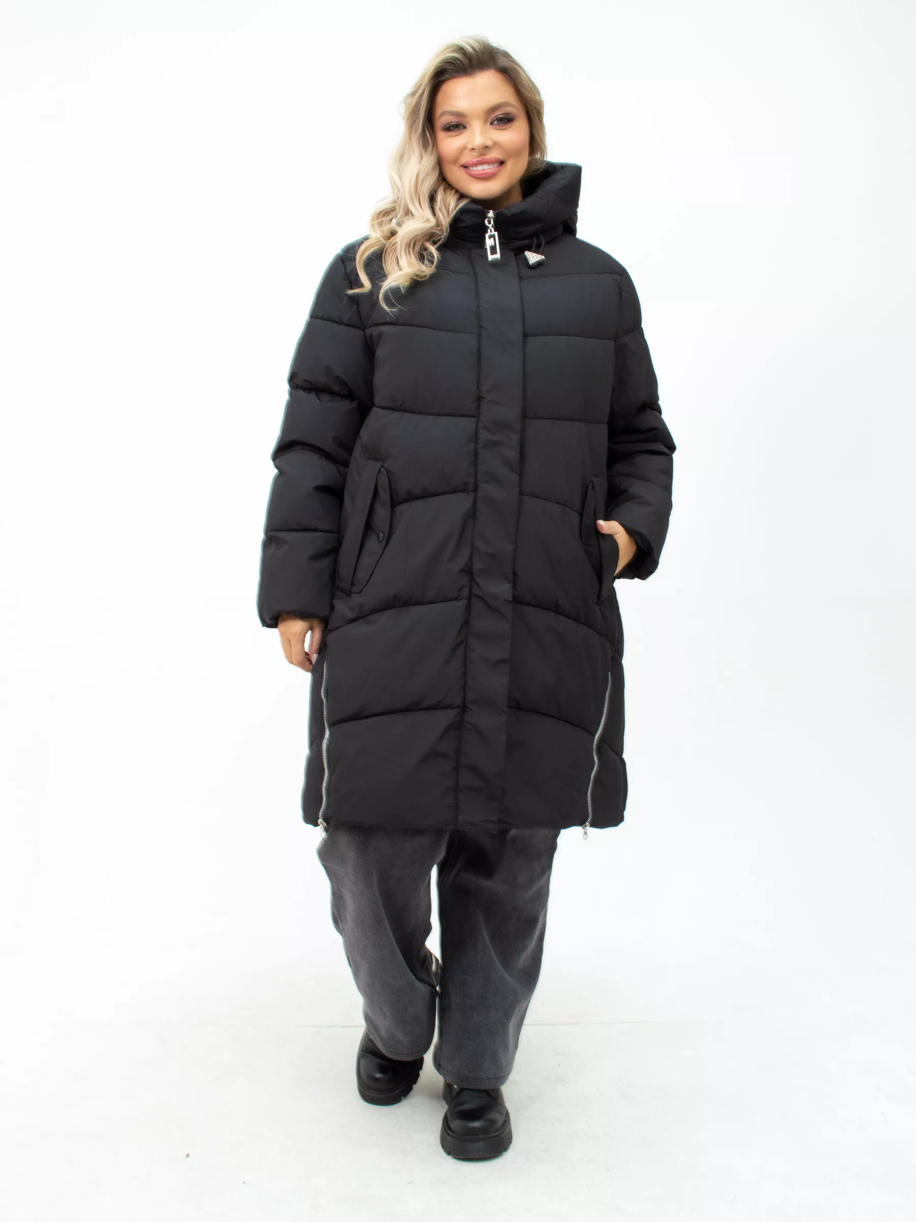 Куртка зимняя большого размера