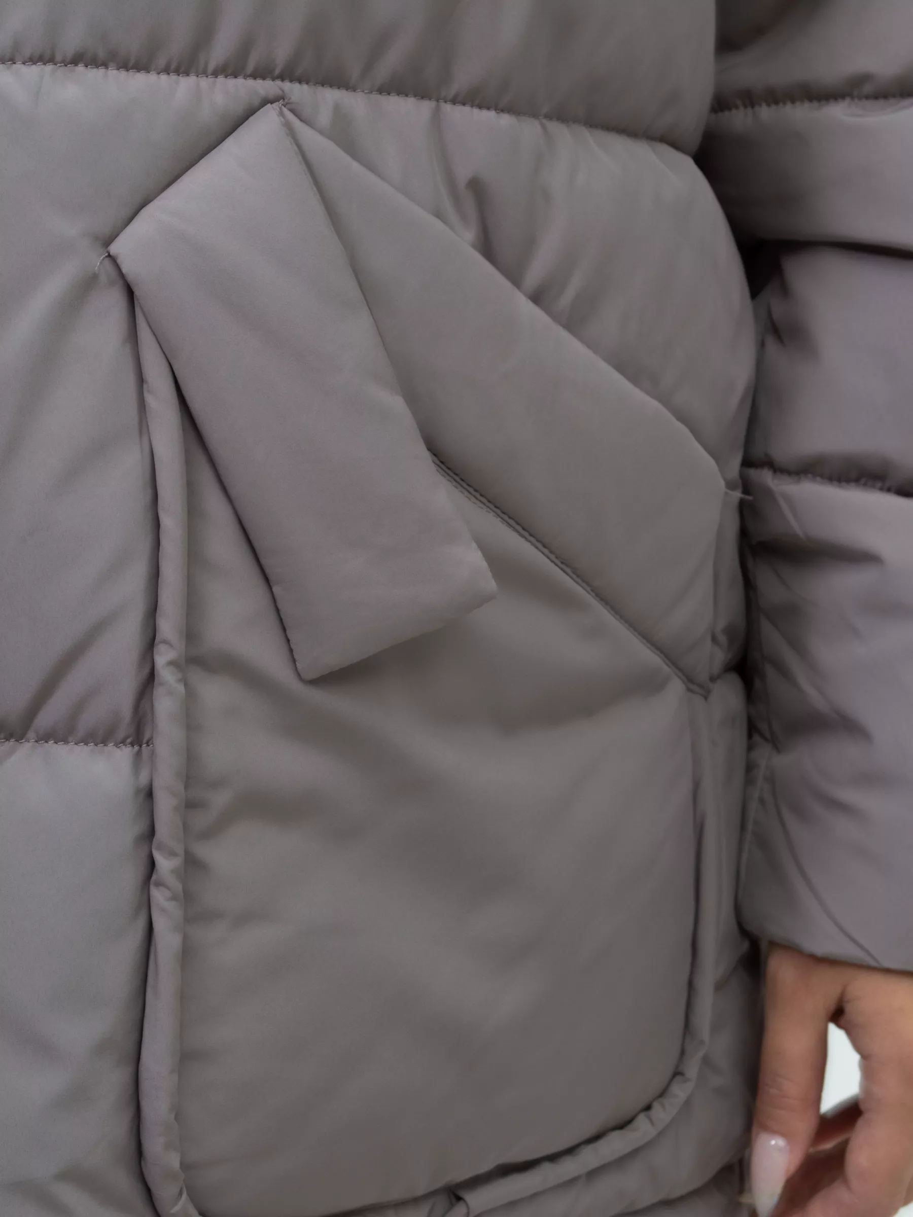 Куртка зимняя большого размера