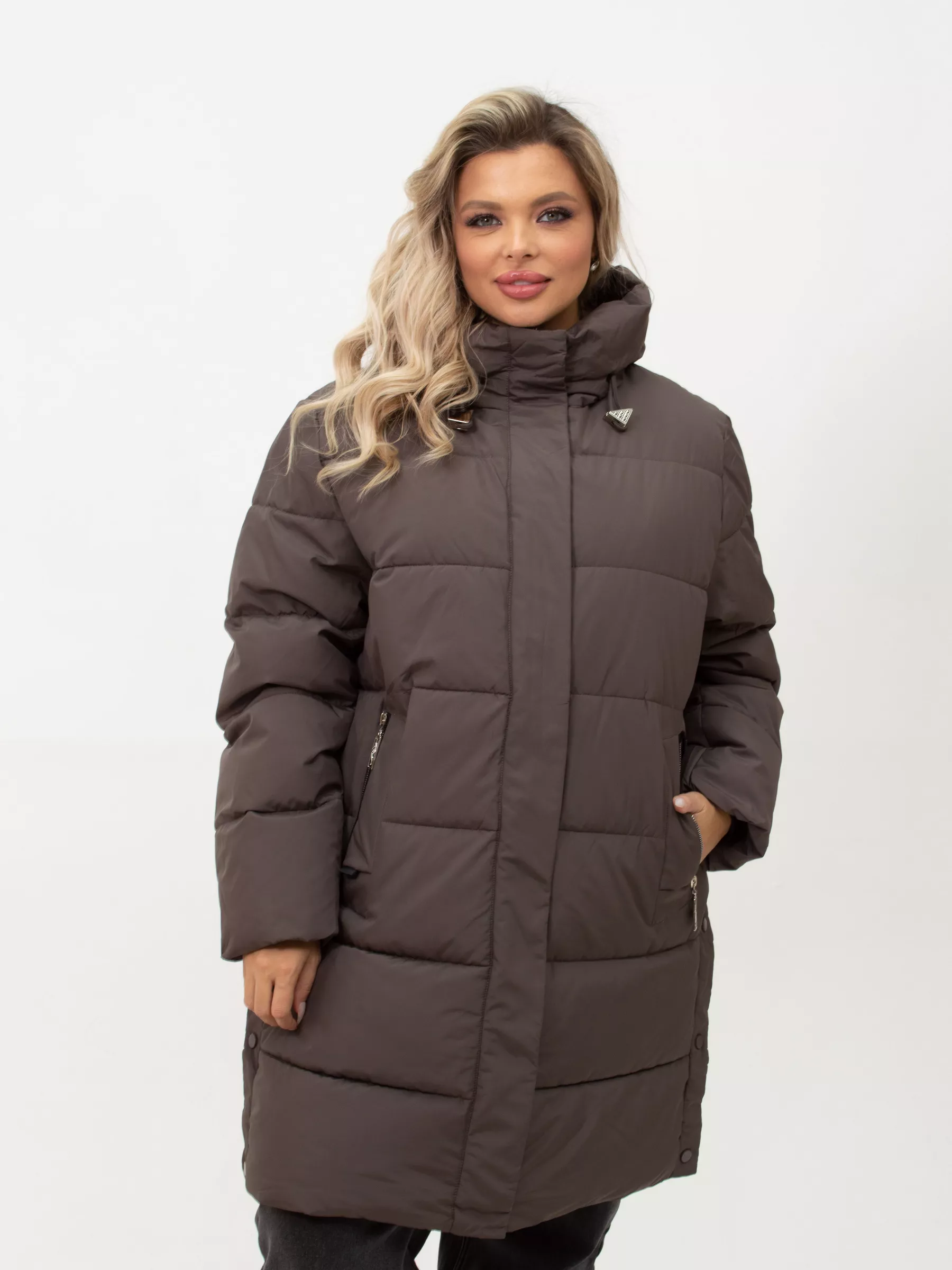 Куртка зимняя большого размера