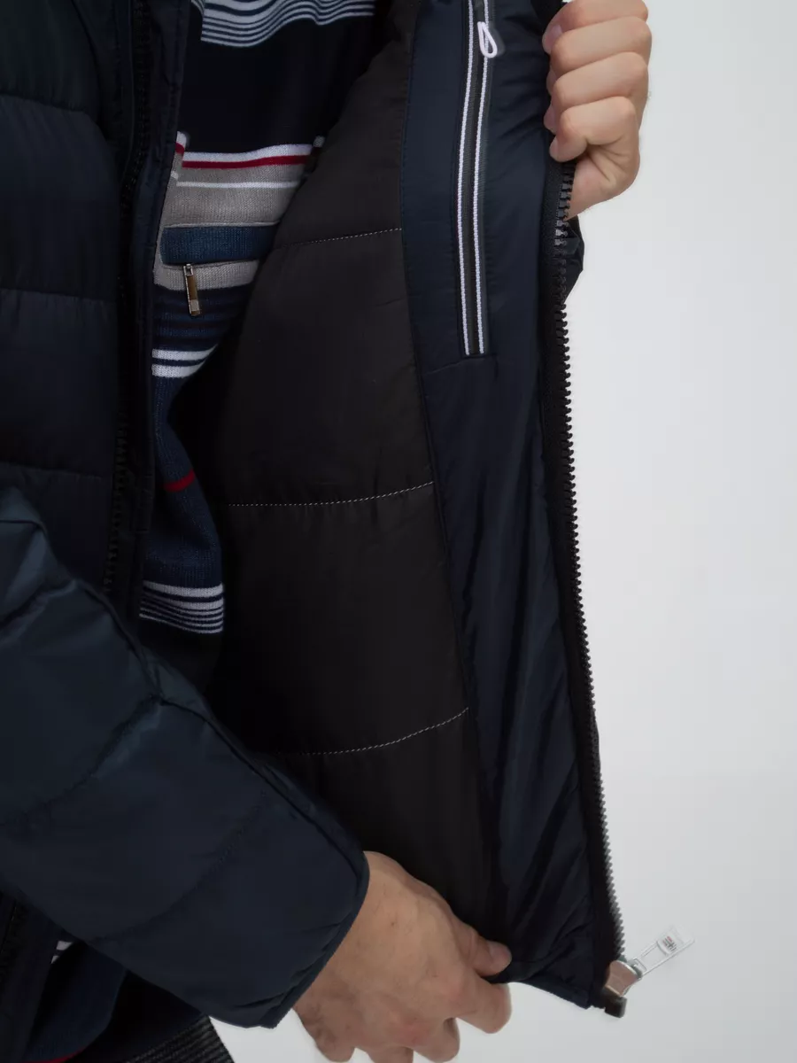 Куртка мужская зимняя стеганая большого размера