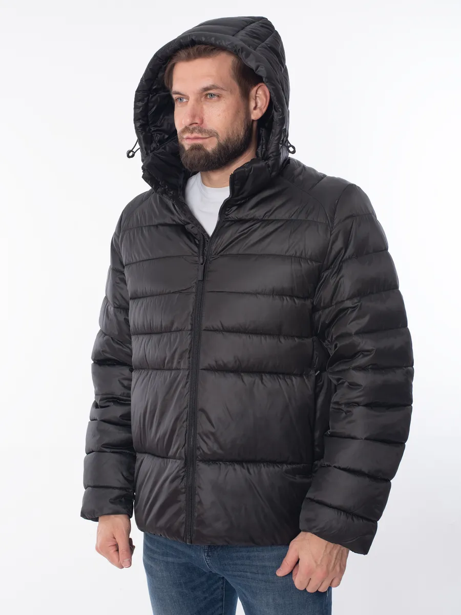 Куртка зимняя мужская короткая спортивная