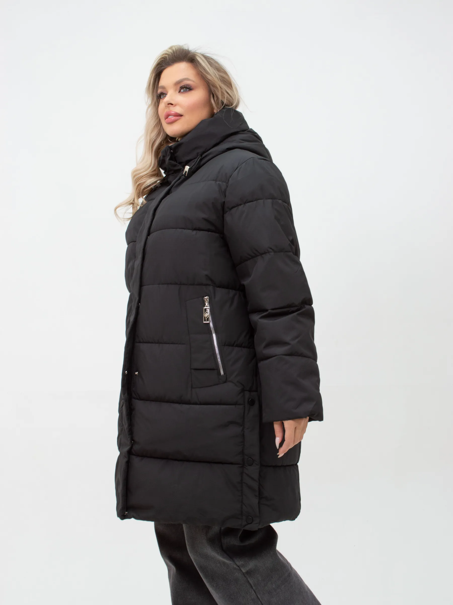 Куртка зимняя большого размера