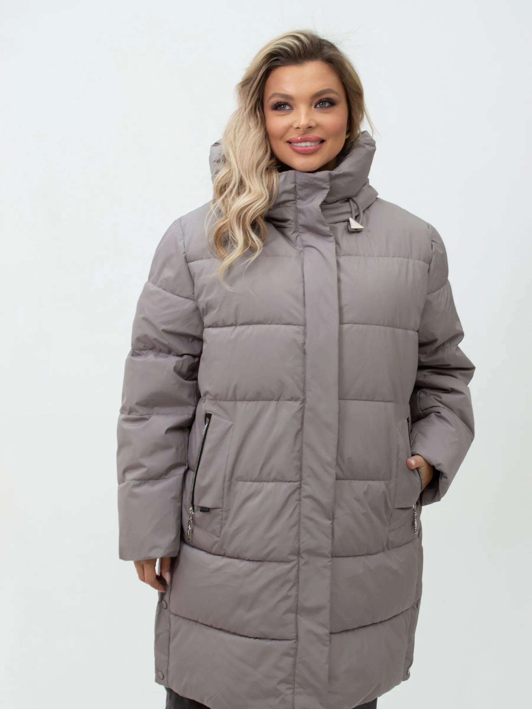 Куртка зимняя большого размера