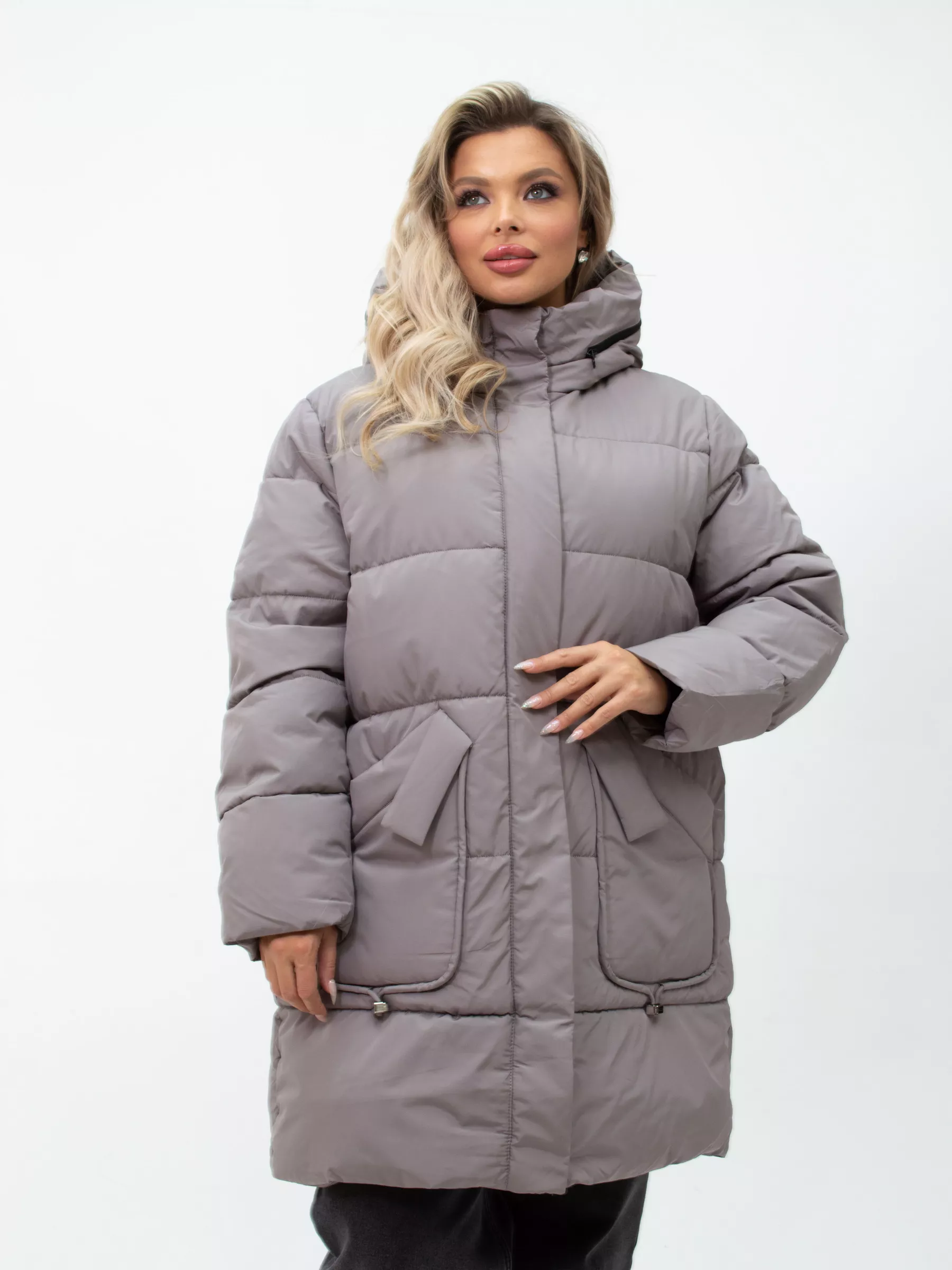 Куртка зимняя большого размера