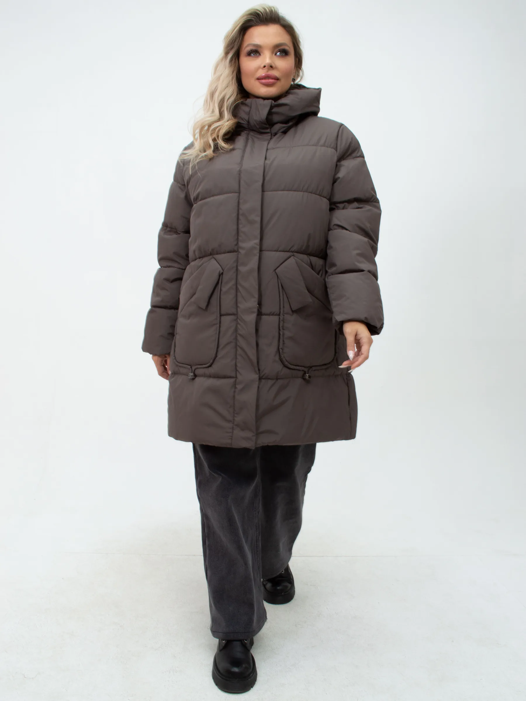 Куртка зимняя большого размера