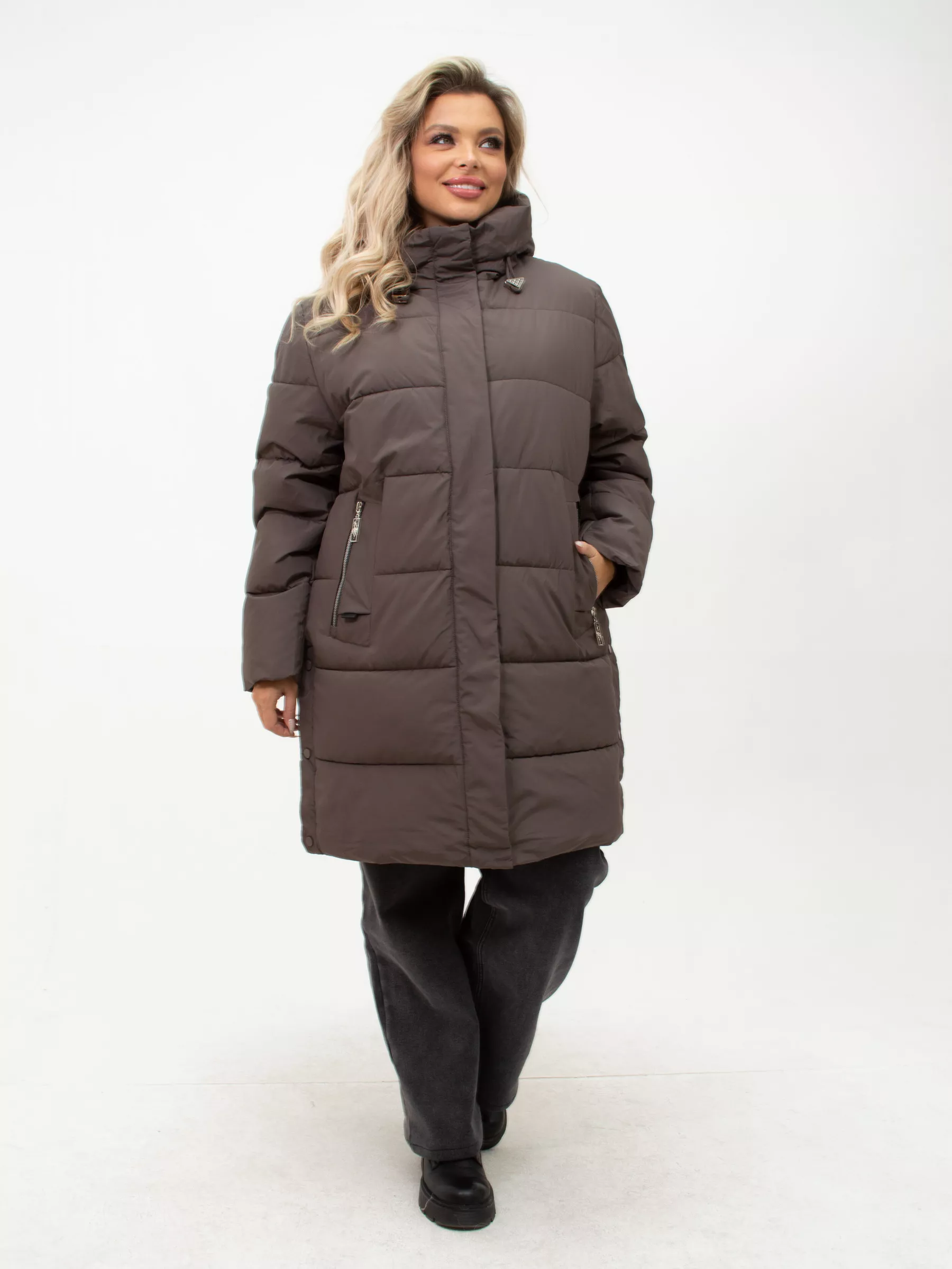 Куртка зимняя большого размера