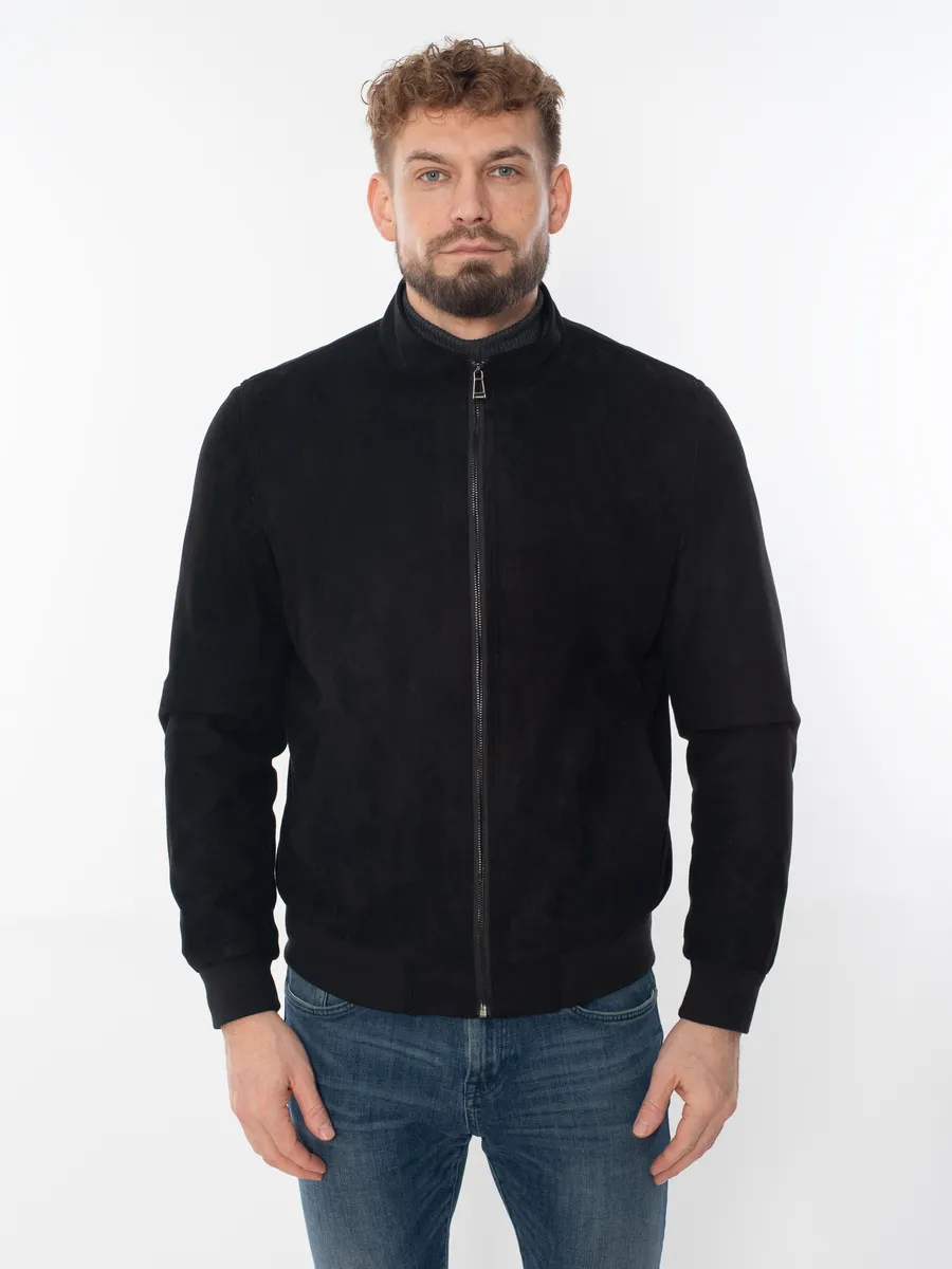 Ветровка замшевая мужская