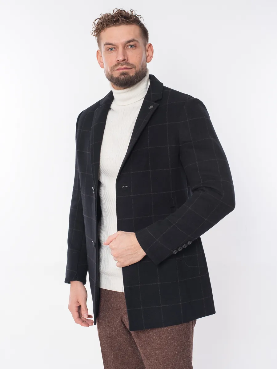 Пальто пиджак мужское классическое