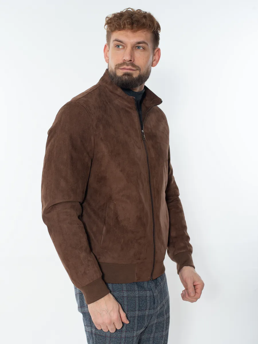 Ветровка замшевая мужская