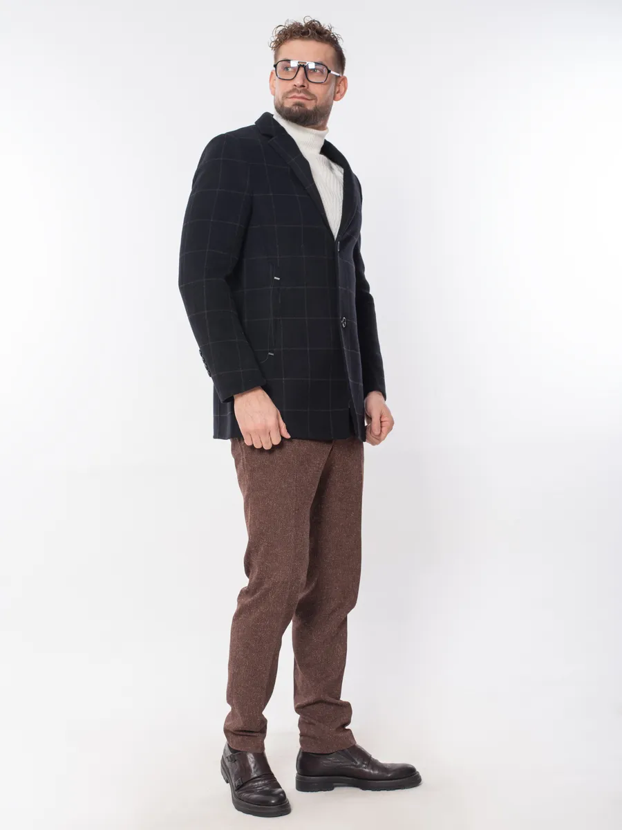 Пальто пиджак мужское классическое