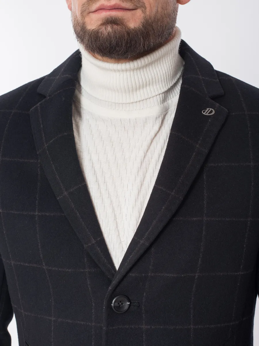 Пальто пиджак мужское классическое