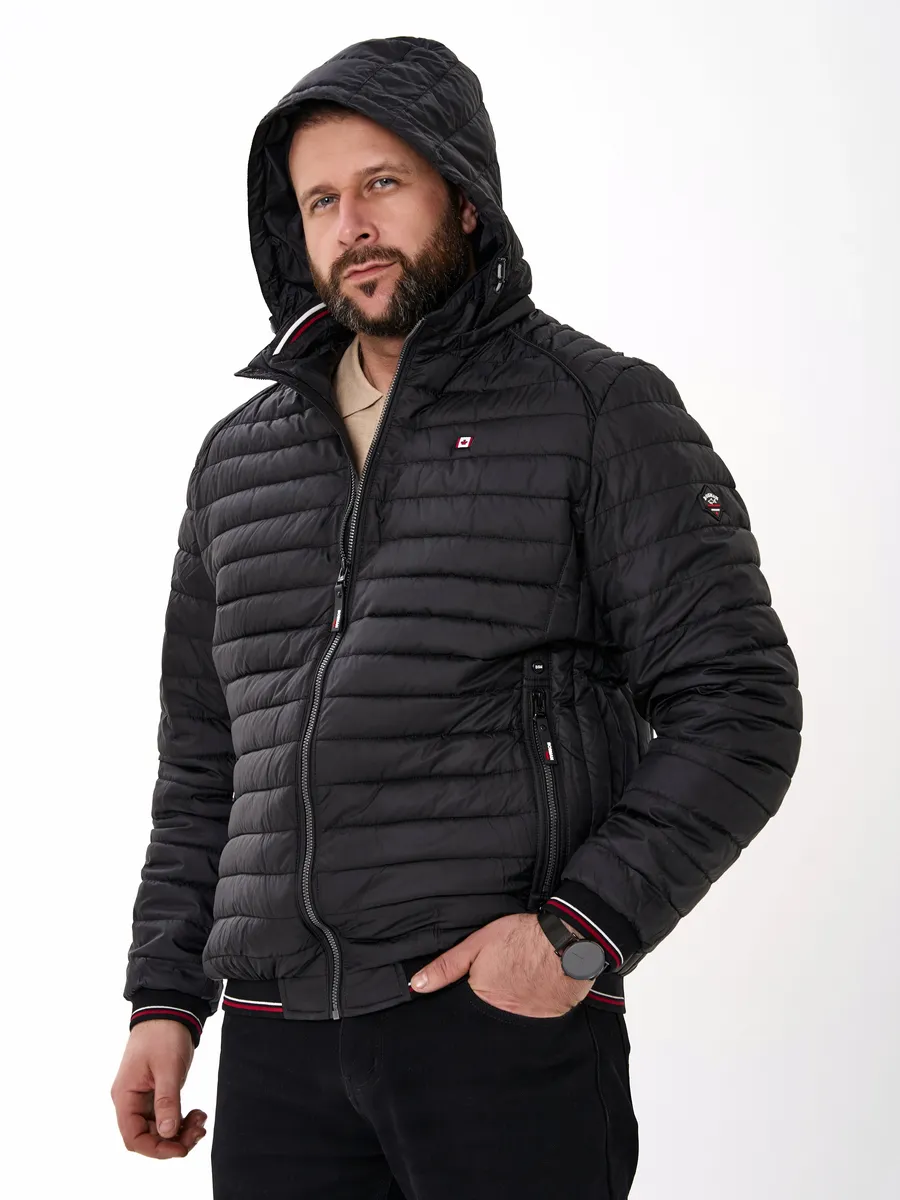 Куртка демисезонная с капюшоном