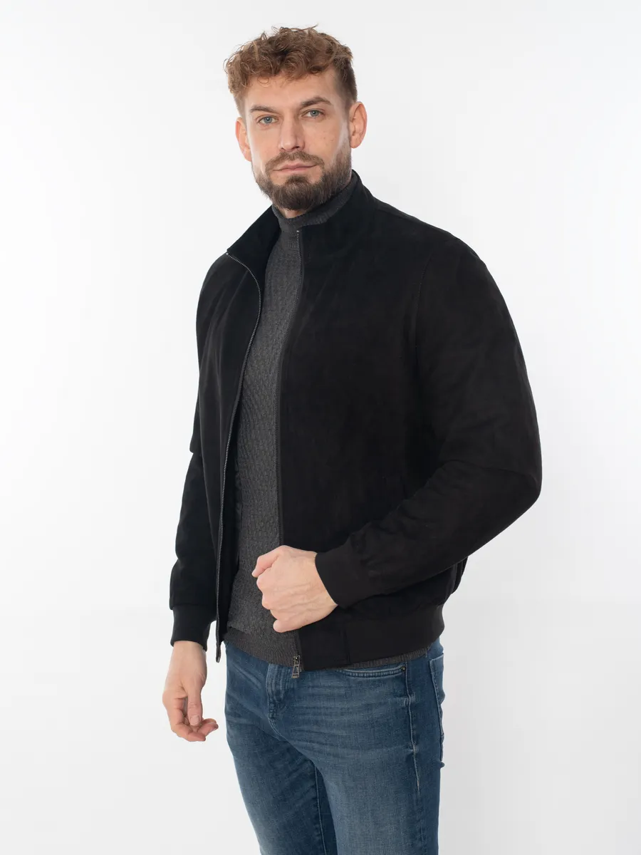 Ветровка замшевая мужская