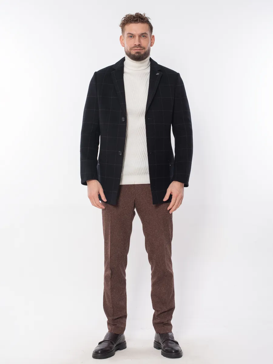 Пальто пиджак мужское классическое