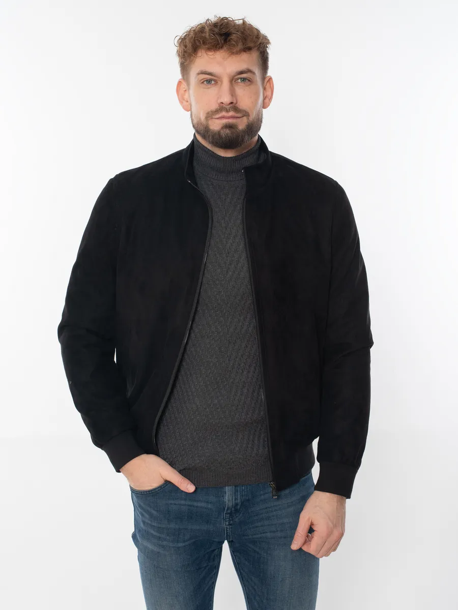 Ветровка замшевая мужская