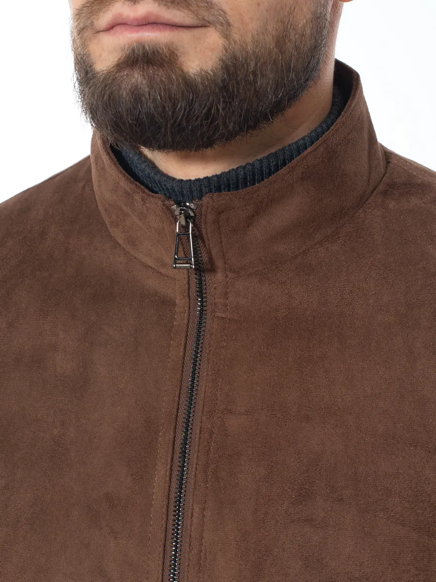 Ветровка замшевая мужская