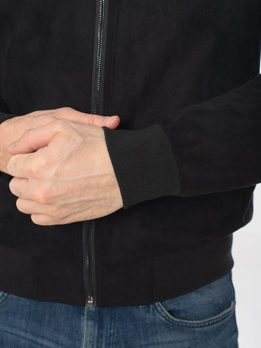 Ветровка замшевая мужская