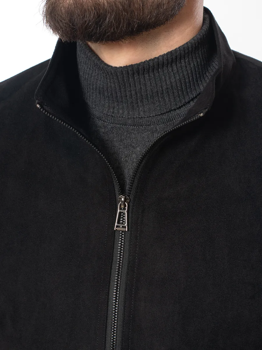 Ветровка замшевая мужская