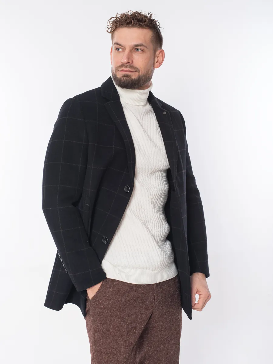 Пальто пиджак мужское классическое